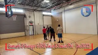 Giancarlo & Giuseppe G |VS| Jason & Shaolin Phil | 1WB Doubles Match at The Dink Den | 12/31/25