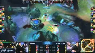 Kikis invades against Thyak (ESL - UOL vs LG Game 2)