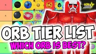Which ORB IS THE BEST?! #AllStarTowerDefense #TierList