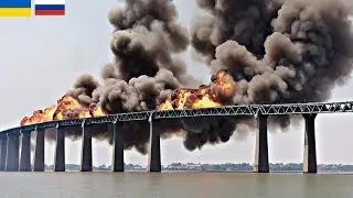 1 minute ago, Crimean Bridge Cut Off! Ukrainian F-16 Fighter Jet Drops 13-Ton Bomb. ARMA 3