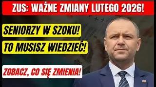 ZUS Zmiany w luty 2026: Ważne aktualizacje emerytalne, kt&oacute;re musisz znać