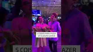 No Big Festival a gente fica assim 😅 O que voc&ecirc;s mais fazem em evento gamer? @ThamasMPlay