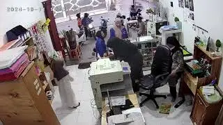 Chair Mishap in Banjarmasin