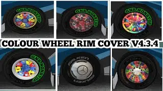 BUSSID COLOUR WHEEL RIM COVER V4.3.4 FOR BUS SIMULATOR INDONESIA #bussidbdbusmod @gnrnonstop