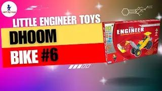 Assembling Toys,Little Engineer Dhoom Bike 6 , Engineering Toys for Kids  @SelfDIYToys  #toys