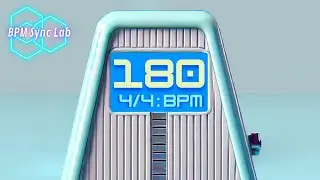 180 BPM METRONOME 4/4 - Bpm Sync Lab