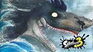 Drawing icthyon / Mega Megalodontia (Splatoon 3 custom)
