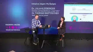 Dr. Julia Kleeberger und Dr. Thomas Bartoschek: MyBadges | Magenta Moon Talk