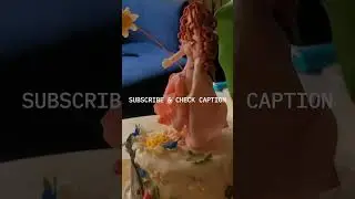 How to make cake topper | Princess cake | Birthday cake designs #caketopper #cake #food