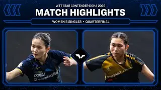 Hitomi Sato vs Kim Nayeong | WS QF | WTT Star Contender Doha 2026