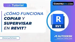 ¿Cómo funciona copiar y supervisar en Revit?