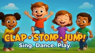 Clap, Stomp & Jump &ndash; Fun Kids Action Song | Sing, Dance & Play | The Blend Channel |