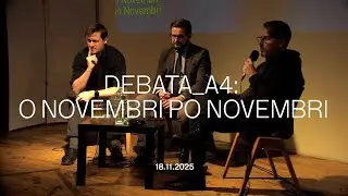 Debata_A4: O Novembri po Novembri | A4 – Priestor súčasnej kultúry