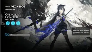 Arknights | AFK VEC-SP06 in 1 move (Texas Alter) | Master Vintner | Vector Breakthrough