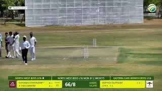 Eastern Cape Iinyathi U16 Boys vs North West U16 Boys - CSA U16 Boys Week 2025 | Wellington CC