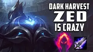 Dark Harvest Zed is Crazy - League of Legends