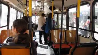 MAN SL200F 1993 #4081 bus ride from Israel  HD