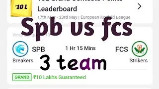 Spb vs Fcs dream11 team prediction