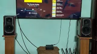 Edifier 2000mkiii Sound test with The woman singing