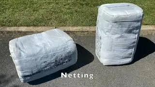 How to measure and cut bird netting
