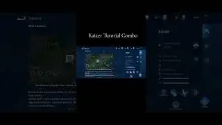 Kaizer Hok Tutorial Combo Video   #hok #hokpamore #honorofkings