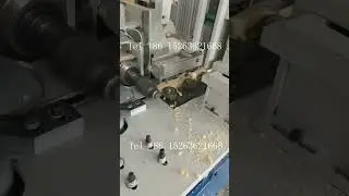 Making of wooden mop head - automatic machine fast speed production