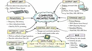 How Works Binary Number 🤯 & COMPUTER ARCHITECTURE 👾 #abhishek95725 