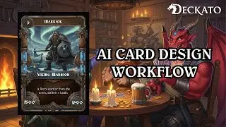I Designed a Card for My Tabletop Game Using AI - Deckato V2