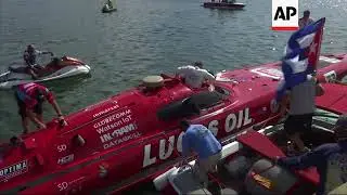 Crew claims Florida to Cuba powerboat record