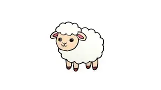 Fluffy Sheep Creation 🐑 | Calm Coloring