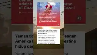 Yaman‼️Perdamaian Mustahil Jika Palestina Masih Di Serang #news #yaman #iran #konflikglobal