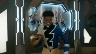 Jordan Fite Dino fury Gold rangers first look power rangers Dino fury
