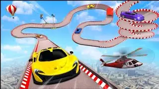 Mega Ramp Car 3D : Extreme Stunt Driving Adventure - Androidgameplay 