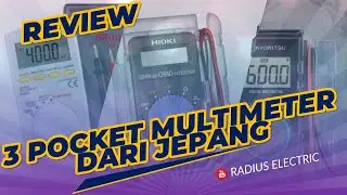 Komparasi Pocket DMM asal Jepang -Hioki 3244-60, Kyoritsu KEW 1019R dan Sanwa PM3-