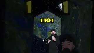 Воссоздание ВСЕЙ ЗЕМЛИ в Minecraft... #шорты