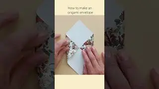How To Make an Origami Envelope | Origami Tutorial | Birthday Crafts #shorts