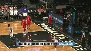 JJ Moore throws it down vs. the Drive