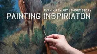 What Inspires My Best Work As A Wildlife Artist? | Original Oil Painting | Ryan Kirby Art