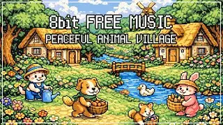 【8bit フリーBGM】どうぶつの森っぽいほのぼの明るい曲 | 8-bit Royalty Free Music