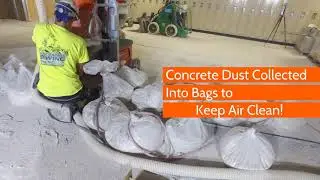 Interior Concrete Grinding- Dust Free