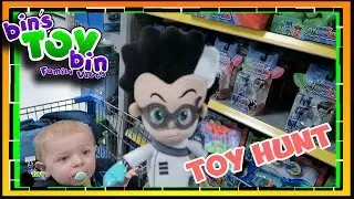 Toy Hunt & Fish Sticks for Dinner!!  3.13.2017 | Bins Toy Bin Daily Vlogs