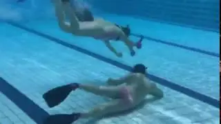 UWH 수중하키 Advantage puck to goal