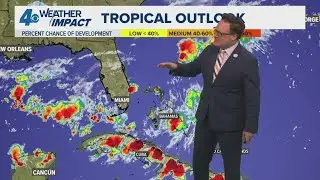 Tuesday 5 PM Tropical Update: Peak of hurricane season just a week away