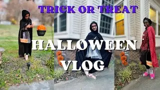 My first Time Trick Or Treating in America 🇺🇸 || Exchange year in USA ✨|| Durjan Hafeez Loraja