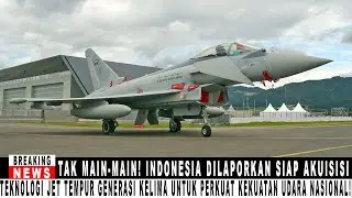 KECANGGIHAN EUROFIGHTER TYPHOON TAK TERTANDINGI, MAMPU TENTANG PESAWAT TEMPUR GENERASI KELIMA