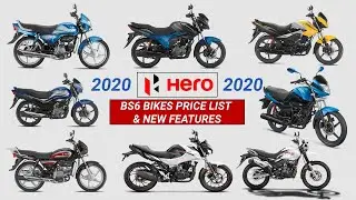 2020 Hero BS6 Bikes Price List In India | On Road Price | Mileage | Review | Details | minute