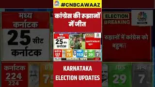 #shorts | Karnataka Election 2023: Congress की रूझानों में जीत | #ytshorts