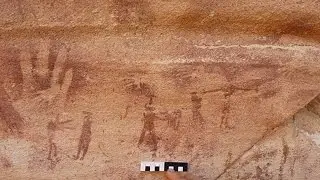 8000 Year Old Hand Prints Were Not Made By Humans