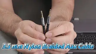🎧 J&D 3.5mm Nylon Braided Aux Cable &ndash; Premium Audio Performance 🔥