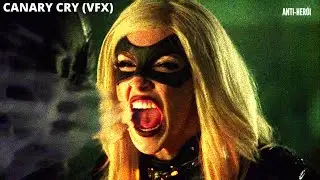 DINAH DRAKE CANARY CRY VFX (LAUREL LANCE) #ARROW  | ANTI-HEROI